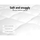 Giselle Bedding Mattress Topper Pillowtop - King - RnR Galore