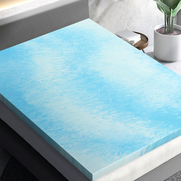 Giselle Bedding Memory Foam Mattress Topper Gel 5cm Queen - RnR Galore