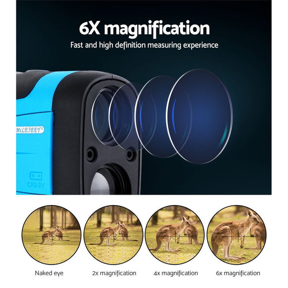 Golf Laser Range Finder 600M Hunting Rangefinder Distance Height Speed Measure - RnR Galore