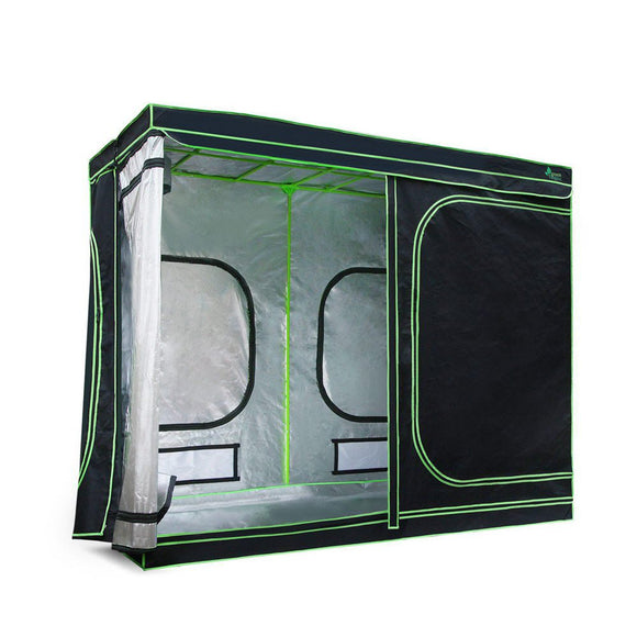 Green Fingers Grow Tent 280x140x200CM Hydroponics Kit Indoor Plant Room System - RnR Galore