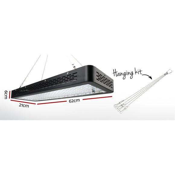 Green Fingers Grow Tent Light Kit 240x120x200CM 2000W LED 6" Vent Fan,Green Fingers Grow Tent Light Kit LED 2000W Full Spectrum 6" Vent 240x120x200CM - RnR Galore