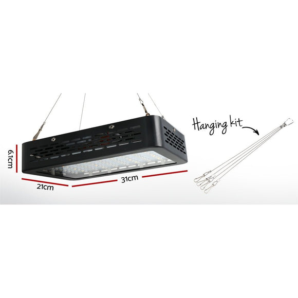 Green Fingers Grow Tent Light Kit 60x60x140CM 600W LED 4" Vent Fan,Green Fingers Grow Tent Light Kit LED 600W Full Spectrum 4" Vent 60x60x140CM - RnR Galore