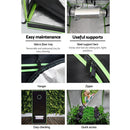 Greenfingers Grow Tent 240x120x200CM 1680D Hydroponics Kit Indoor Plant Room System - RnR Galore