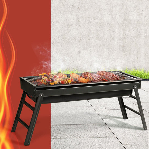 Grillz BBQ Grill Charcoal Smoker Foldable - RnR Galore