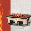 Grillz BBQ Grill Tabletop Charcoal Smoker - RnR Galore