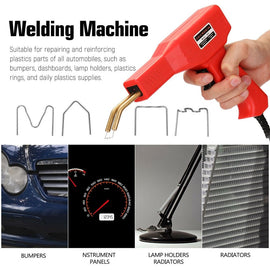 Handy Plastic Welder Garage Repair Welding Tool Kit Hot Staplers Bumper Machine - RnR Galore