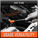 HORUSDY 3Pc 1/4" Drive Click Torque Wrench Ratchet Socket with Adaptor Extension - RnR Galore