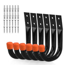 HORUSDY 6Pc Wall Mount Garage Hooks Set Heavy Duty Steel Storage Rack Hanger - RnR Galore