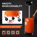 HORUSDY 80L Mobile Waste Oil Drainer Telescopic Workshop Fluid Collection Tank - RnR Galore