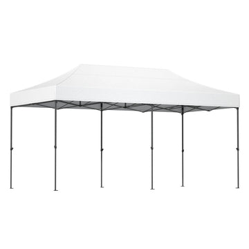 Instahut Gazebo Pop Up Marquee 3x6 Folding 500D Wedding Tent Base Pod White - RnR Galore