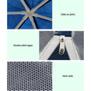 Instahut Gazebo?2x2m Marquee Wedding Party Tent Outdoor Camping Mesh Wall Canopy Shade Gazebos Navy - RnR Galore
