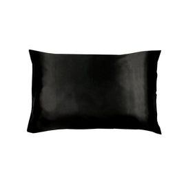 Invitation Satin Standard Pillowcase Nior Black - RnR Galore