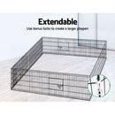 i.Pet 2x24" 8 Panel Dog Playpen Pet Fence Exercise Cage Enclosure Play Pen - RnR Galore