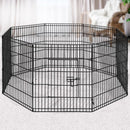 i.Pet 2x30" 8 Panel Dog Playpen Pet Fence Exercise Cage Enclosure Play Pen - RnR Galore