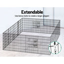 i.Pet 2x36" 8 Panel Dog Playpen Pet Fence Exercise Cage Enclosure Play Pen - RnR Galore