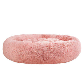i.Pet Pet Bed Dog Cat 110cm Calming Extra Large Soft Plush Pink - RnR Galore