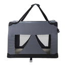i.Pet Pet Carrier Soft Crate Dog Cat Travel 82x58CM Portable Foldable Car XL - RnR Galore