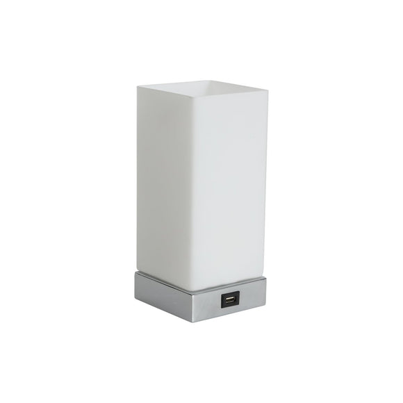 Jessica Rectangle Touch Lamp with USB Port - RnR Galore
