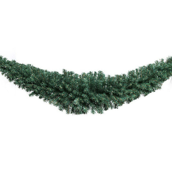 Jingle Jollys 2.1m Christmas Garland Xmas Decorations Green Wedding Party - RnR Galore