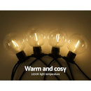 Jingle Jollys 77m LED Festoon Lights Sting Lighting Kits Wedding Outdoor Party - RnR Galore