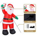 Jingle Jollys Christmas Inflatable Santa 3M Illuminated Decorations - RnR Galore