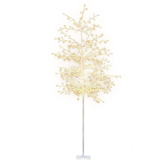 Jingle Jollys Christmas Tree 2.1M 480 LED Trees With Lights Warm White - RnR Galore