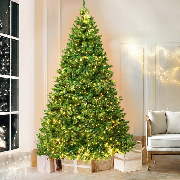 Jingle Jollys Christmas Tree 2.1m Xmas Tree Decorations 1134 LEDs 8 Light Mode - RnR Galore