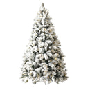 Jingle Jollys Christmas Tree 2.1M Xmas Tree with 500 LED Lights Snowy Tips - RnR Galore