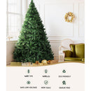 Jingle Jollys Christmas Tree 2.4m Xmas Tree Decorations 1488 LEDs 8 Light Modes - RnR Galore