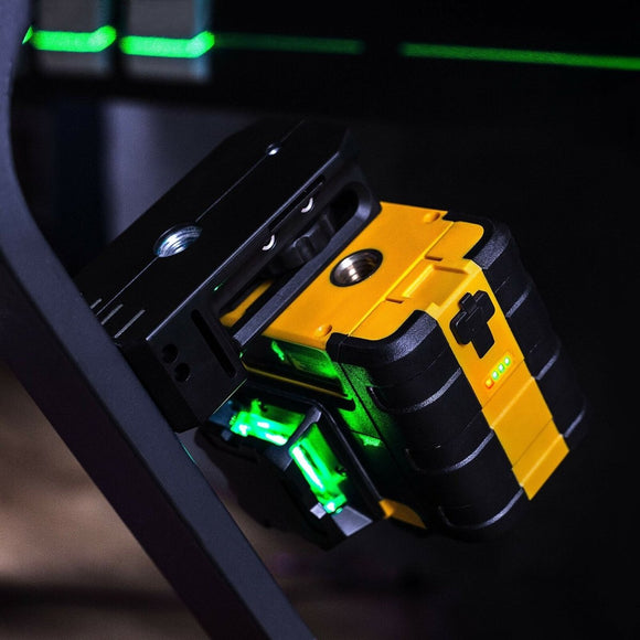 KAIWEETS KT360A Green Laser Level 3 X 360° Rotary Self Leveling with 1 Rechargeable Battery - RnR Galore