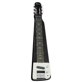Karrera 29in 6 - String Lap Steel Hawaiian Guitar - Black - RnR Galore