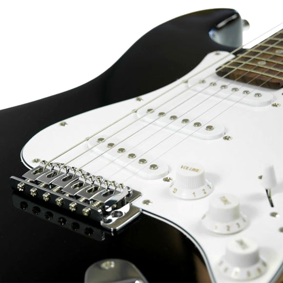 Karrera 39in Electric Guitar - Black - RnR Galore