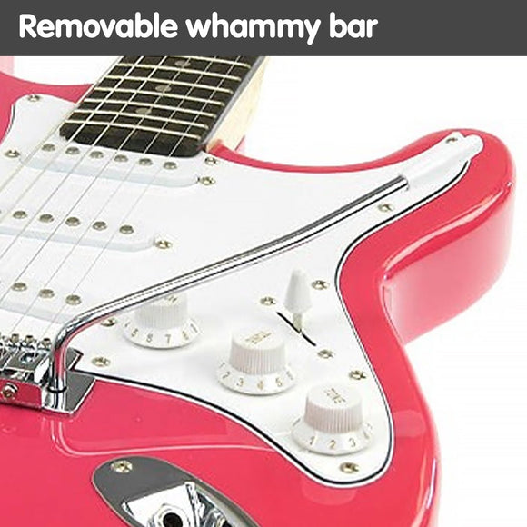 Karrera 39in Electric Guitar - Pink - RnR Galore