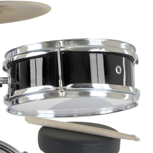 Karrera Children's 4pc Drum Kit - Black - RnR Galore