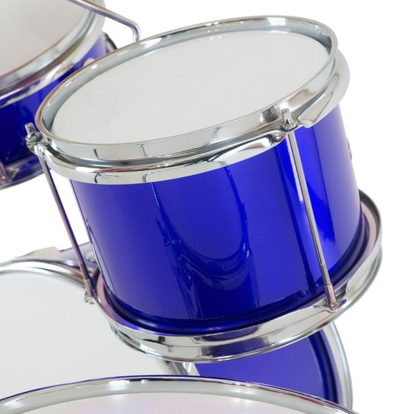 Karrera Children's 4pc Drum Kit - Blue - RnR Galore