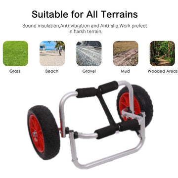 Kayak Boat Carrier Tote Trolley Cart Transport SUP Foldable Cart - RnR Galore