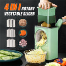 Kitchen Vegetable Food Manual Rotary Drum Grater Chopper Slicer Fruit Cutter - RnR Galore