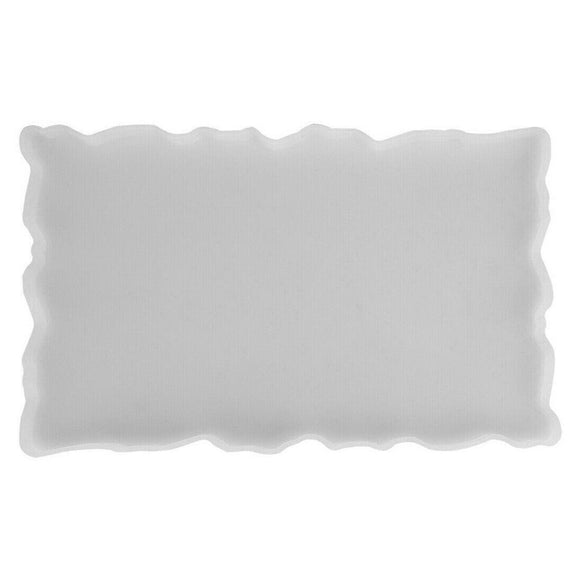 Large Safe Silicone Tray Mould Artist Mold Irregular Coaster Resin Craft Art DIY + 2 Handles - RnR Galore