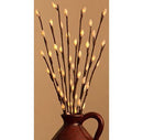 LED Light Bunch Stem - Warm White BATTERY fairy lights - 50cm high 20 bulbs/petals - RnR Galore