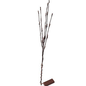 LED Light Bunch Stem - Warm White BATTERY fairy lights - 50cm high 20 bulbs/petals - RnR Galore