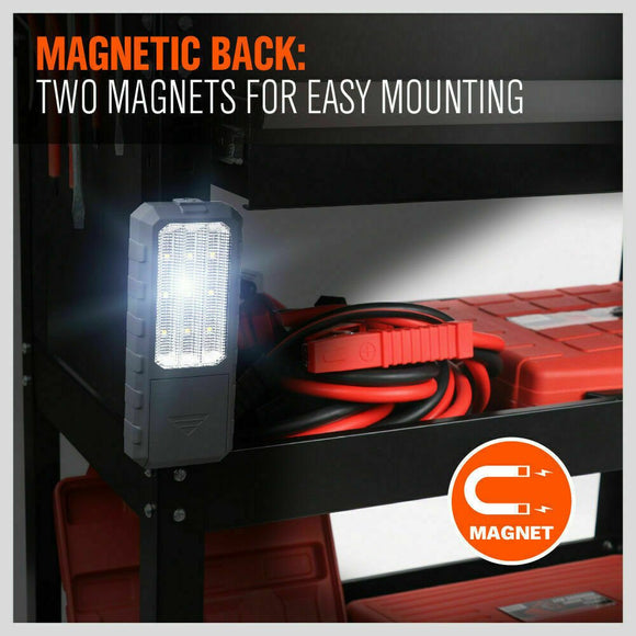 LED Light Camping Portable Magnetic Garage Work Auto Repair Torch Super Bright - RnR Galore