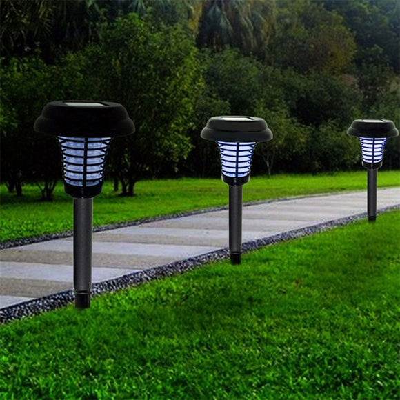 Lenoxx Wireless Solar - Powered Mosquito Killer Lamp (4 - Piece, Black) - RnR Galore