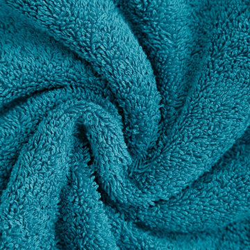Linenland 4 Piece Cotton Bath Towels Set - Blue - RnR Galore