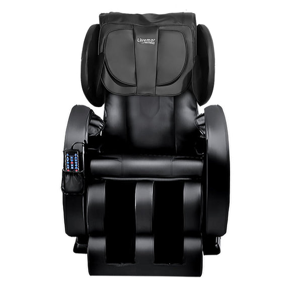 Livemor Electric Massage Chair - Black - RnR Galore