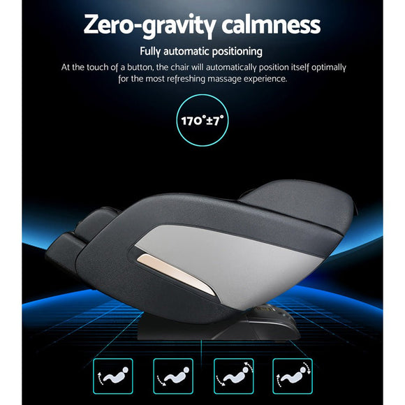Livemor Electric Massage Chair Zero Gravity Recliner Shiatsu Heating Massager - RnR Galore