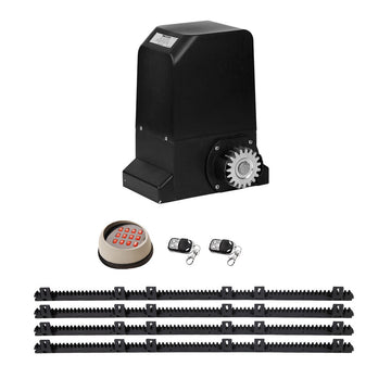 Lockmaster Automatic Sliding Gate Opener Kit Keypad 4M 1000KG - RnR Galore