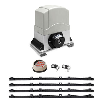 Lockmaster Automatic Sliding Gate Opener Kit Keypad 4M 1200KG - RnR Galore
