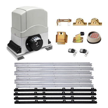 LockMaster Electric Sliding Gate Opener 1200KG Keypad 4M - RnR Galore