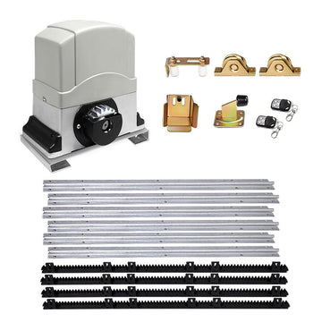 LockMaster Electric Sliding Gate Opener 1200KG With Hardware Kit 4M Rail - RnR Galore
