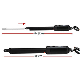 Lockmaster Single Swing Gate Opener 600KG 10W Solar Panel - RnR Galore